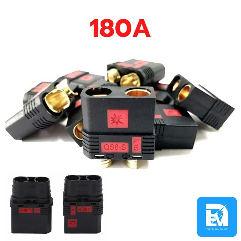 ปลั๊กรถไฟฟ้า QS8-S / QS8-P ขนาด 180A ปลั๊กแบตเตอรี่ ขั้วต่อสายไฟ ปลั๊กต่อแบตเตอรี่ รูปที่ 3