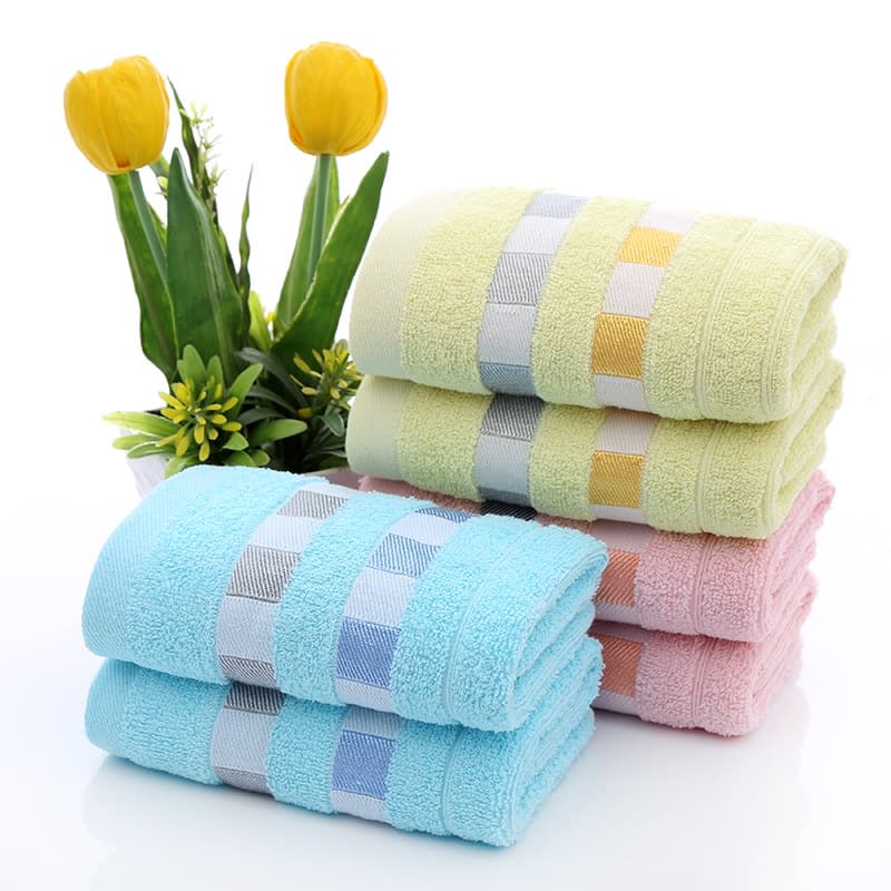 MJM-01 ผ้าขนหนู สำหรับเช็ดผม ไม่ใช่ผ้าผืนใหญ่ คอตตอน cotton100% รูปที่ 2