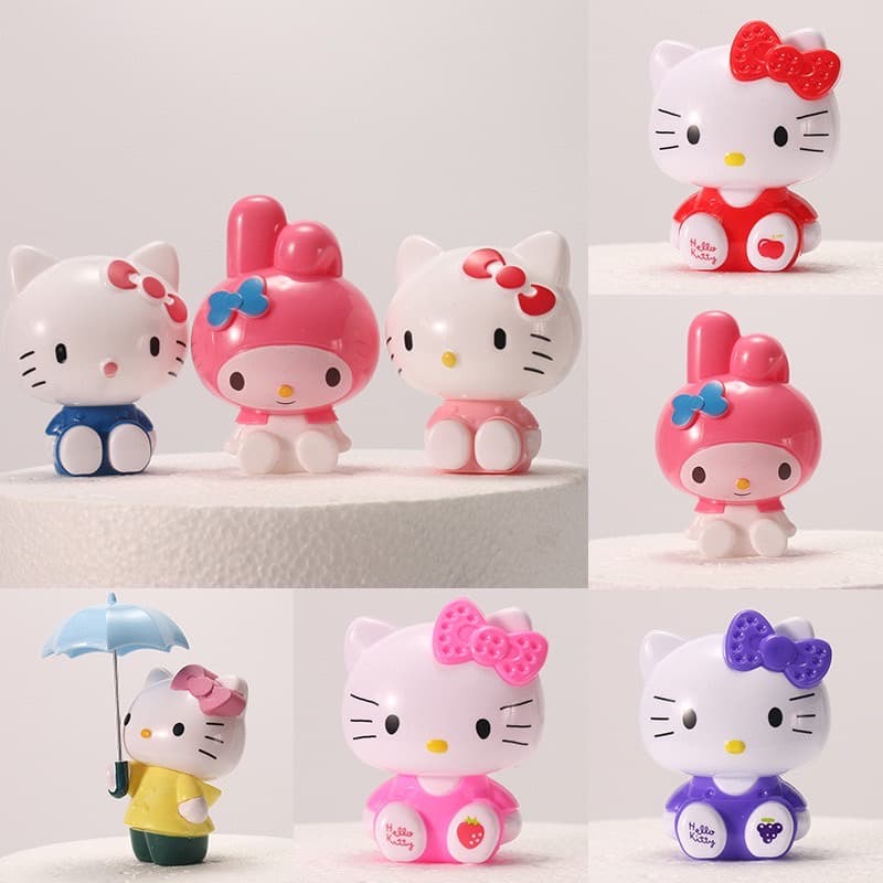 ของตกแต่งค้ก โมเดลและผองเพื่อน โมเดลตัวการ์ตูน โมเดลตุ๊กตา สำหรับตกแต่งเค้ก DD10 รูปที่ 2