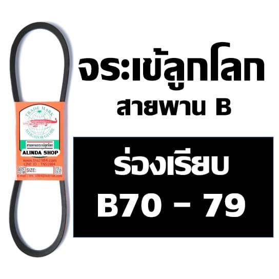 จระเข้ลูกโลก สายพาน B70 B71 B72 B73 B74 B75 B76 B77 B78 B79 70 71 72 73 74 75 76 77 78 79 รูปที่ 1