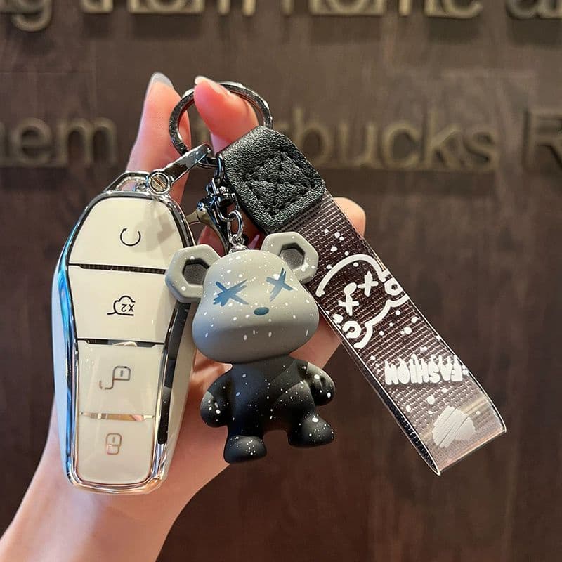 เคสกุญแจเหมาะสำหรับ BYD ATTO 2 ATTO 3 ATTO 1 BYD dolphin byd sealion 7 seal พวงกุญแจ เคสป้องกันรอยกุญแจ รูปที่ 5
