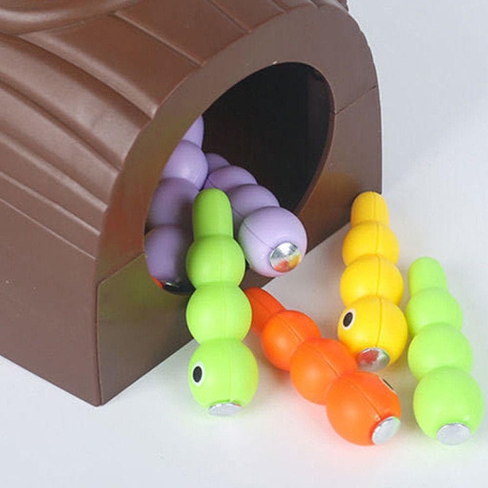 BHQ ของเล่นนกหัวขวาน แบบแม่เหล็ก จับหนอน สัตว์ นก ของเล่นเสริมการเรียนรู้เด็ก รูปที่ 5