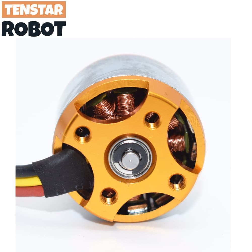 มอเตอร์ไร้แปรงถ่าน A2212 930KV 1000KV 1400KV 2200KV 2450KV 2700KV สําหรับเครื่องบินบังคับ รูปที่ 4