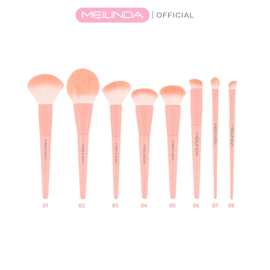 MEILINDA Perfect Pastel Brush No.01-08 รูปที่ 1