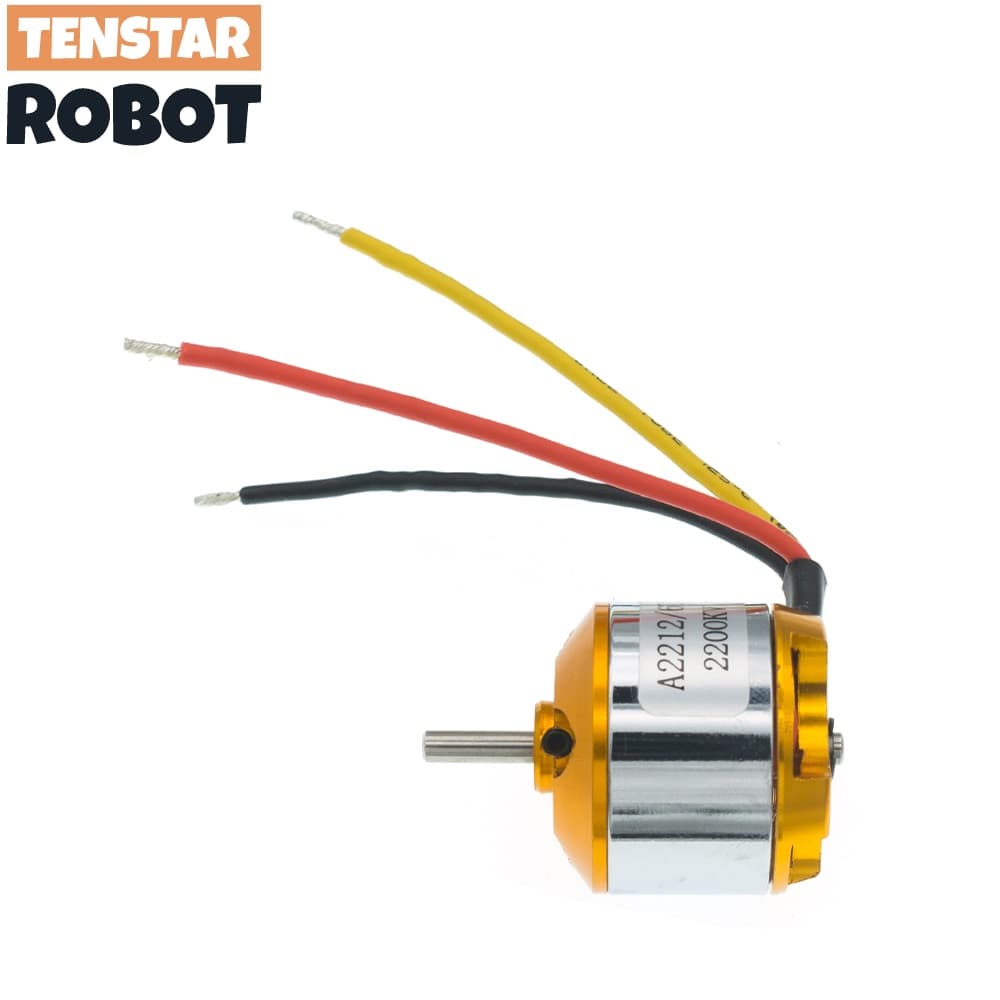 มอเตอร์ไร้แปรงถ่าน A2212 930KV 1000KV 1400KV 2200KV 2450KV 2700KV สําหรับเครื่องบินบังคับ รูปที่ 6