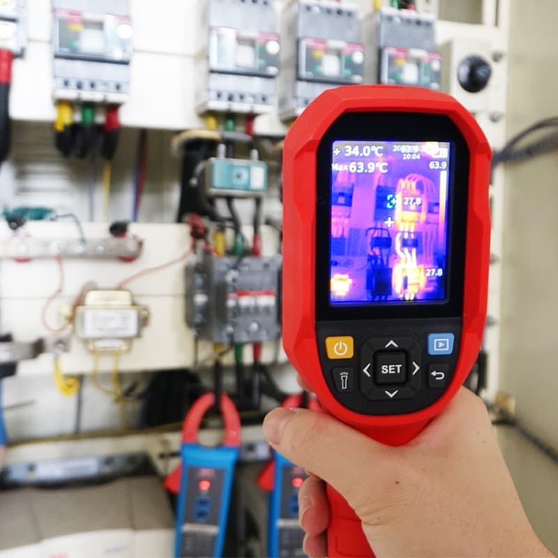Uni-t UTi260B กล้องถ่ายภาพความร้อนอินฟราเรด 256×192 พิกเซล วัดอุณหภูมิ -15~550°C มีพอร์ต USB รูปที่ 3