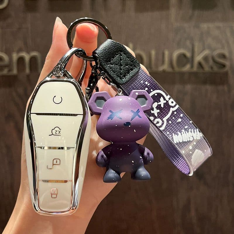 เคสกุญแจเหมาะสำหรับ BYD ATTO 2 ATTO 3 ATTO 1 BYD dolphin byd sealion 7 seal พวงกุญแจ เคสป้องกันรอยกุญแจ รูปที่ 7