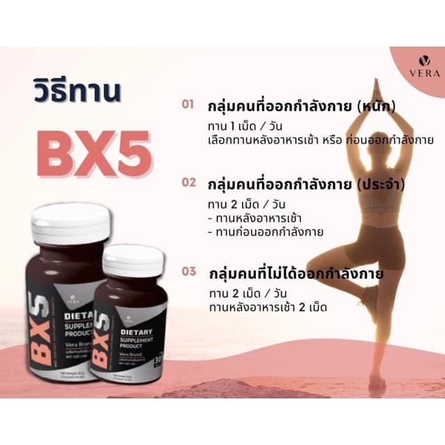BX5 & BBFX Pre Workout L-Carnitine Fat Burner CLA - เสริมประสิทธิภาพระบบเผาผลาญไขมัน 30 แคปซูล รูปที่ 5