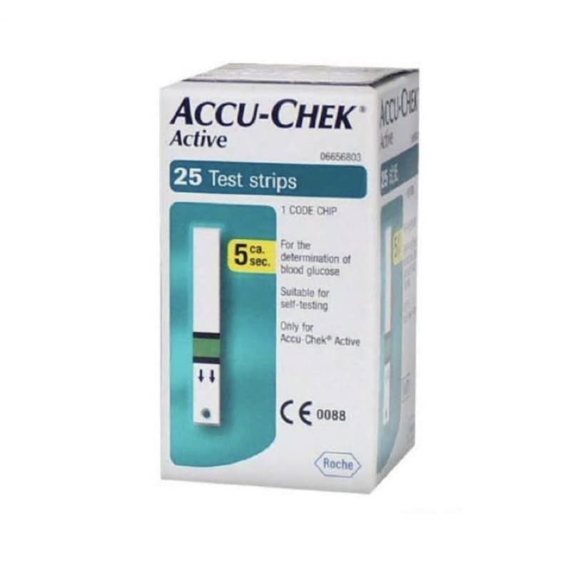 AccuChek Active แผ่นตรวจน้ำตาล หมดอายุ 09/27 รูปที่ 3