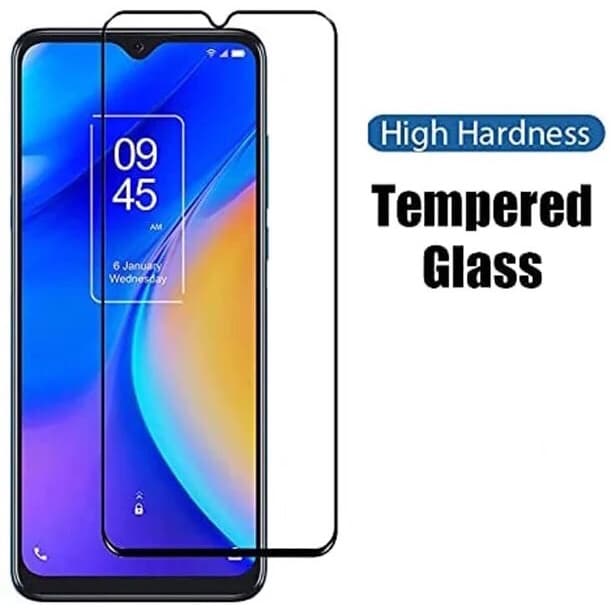 ฟิล์มกระจก 5D เต็มจอ For TCL 20 R 5G / 30XL / T506T 406s ขอบดำ Tempered glass รูปที่ 4