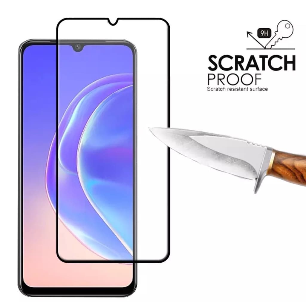ฟิล์มกระจก 5D เต็มจอ For TCL 20 R 5G / 30XL / T506T 406s ขอบดำ Tempered glass รูปที่ 2