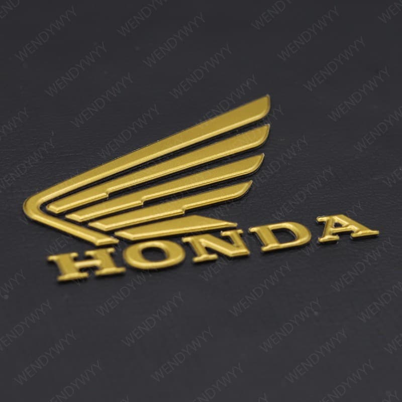 สติกเกอร์โลโก้พลาสติก 3D 3M สําหรับติดตกแต่งรถจักรยานยนต์ Honda Wings รูปที่ 5