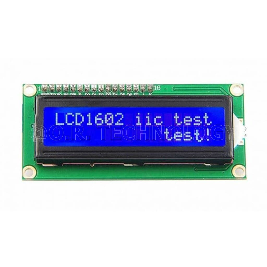 AA013 จอแสดงผล LCD1602 IIC/I2C Blue Backlight หน้าจอ 16ตัวอักษร 2บรรทัด arduino รูปที่ 3