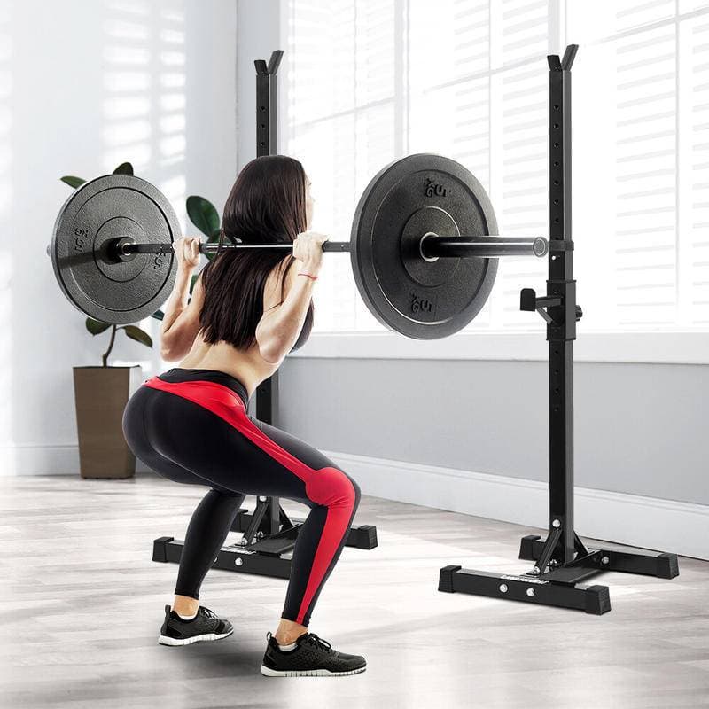 OneTwoFit ชั้นวางบาร์เบล Rack วางบาร์เบล ปรับระดับได้ Squat Rack ชั้นวางออกกำลังกาย สามารถรับน้ำหนักได้มากถึง 200KG รูปที่ 6