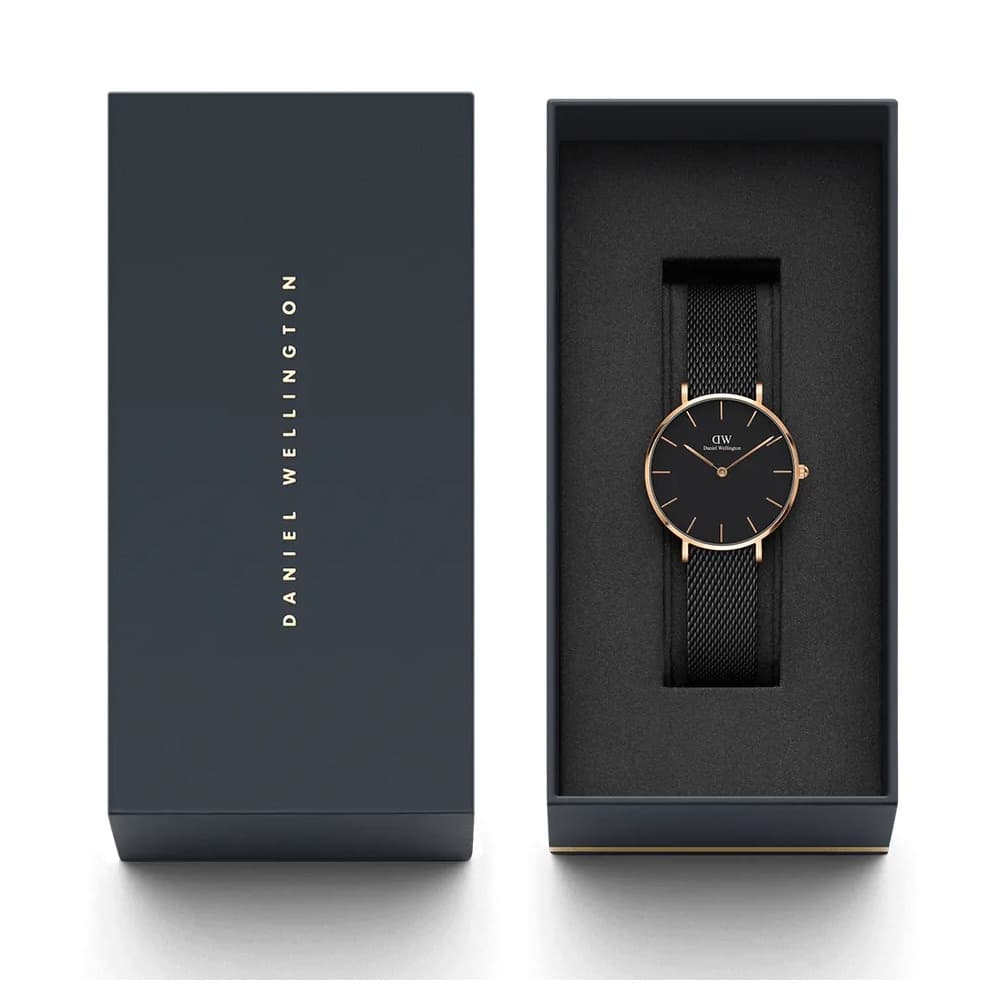 Daniel Wellington นาฬิกาข้อมือ Petite Ashffield Black 32มม สีดำ รูปที่ 7