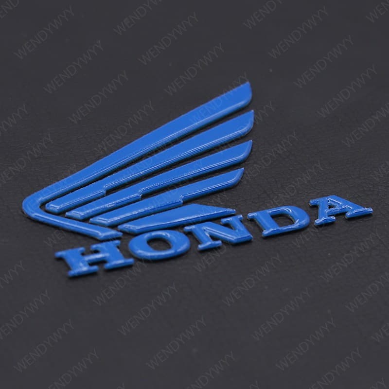 สติกเกอร์โลโก้พลาสติก 3D 3M สําหรับติดตกแต่งรถจักรยานยนต์ Honda Wings รูปที่ 6