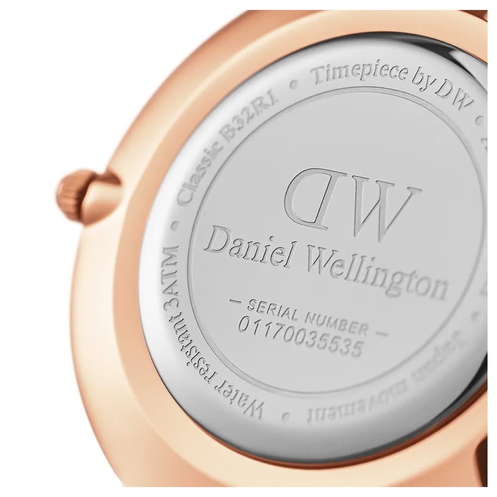 Daniel Wellington นาฬิกาข้อมือ Petite Ashffield Black 32มม สีดำ รูปที่ 5
