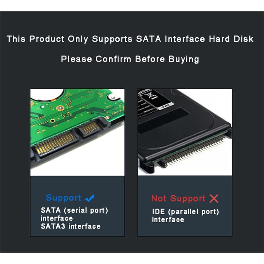 กล่องใส่ HDD USB 3.0 External Box Hard Drive 2.5 กล่องใส่ฮาร์ดดิส External Hard Drive เชื่อมต่อคอมพิวเตอร์ ,SmartTV รูปที่ 5