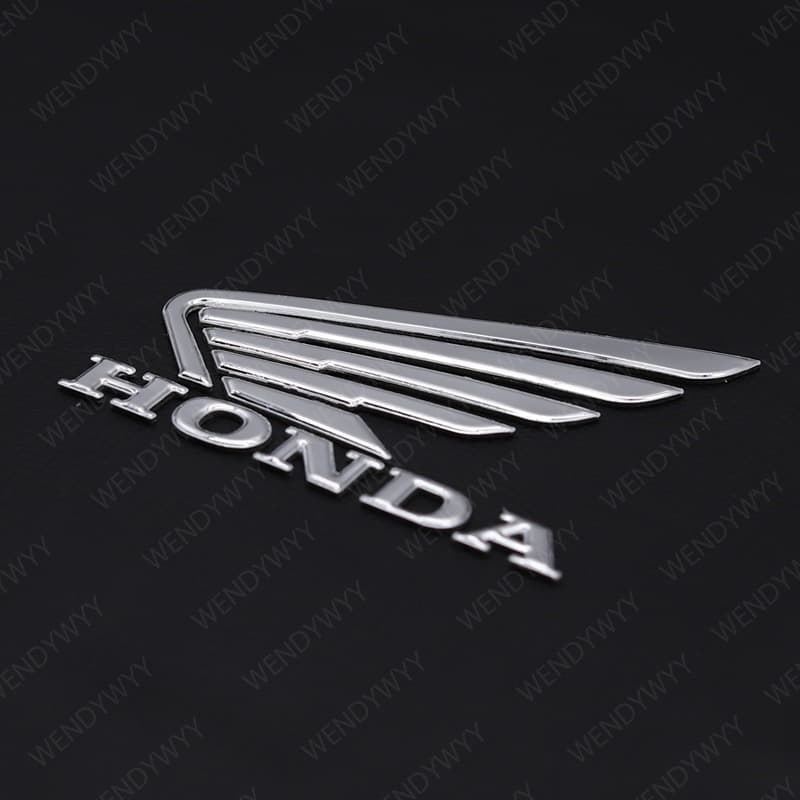 สติกเกอร์โลโก้พลาสติก 3D 3M สําหรับติดตกแต่งรถจักรยานยนต์ Honda Wings รูปที่ 4