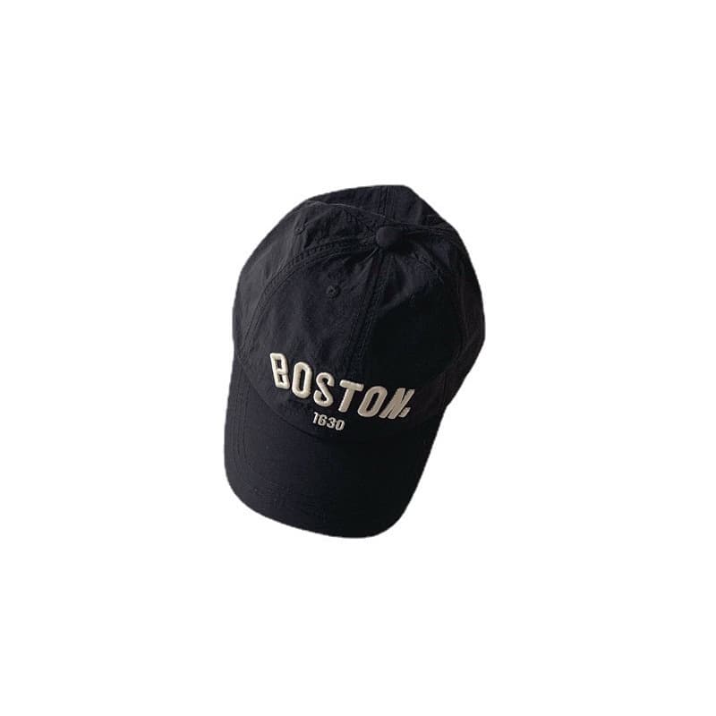 Boston หมวกเบสบอล ระบายอากาศ แห้งเร็ว พิมพ์ลายตัวอักษร ปรับได้ เหมาะกับฤดูใบไม้ผลิ ฤดูร้อน สําหรับเด็กผู้ชาย และเด็กผู้หญิง รูปที่ 8