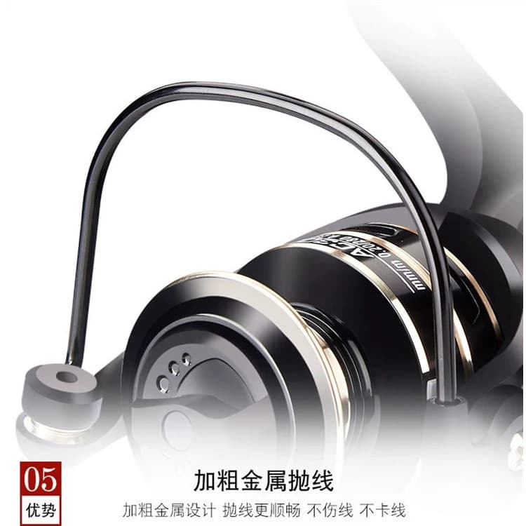 รอกสปินนิ่ง รอกสปิน อุปกรณ์ตกปลา รอกตกปลา รอก DEUKIO AC2000 - 7000 รูปที่ 9