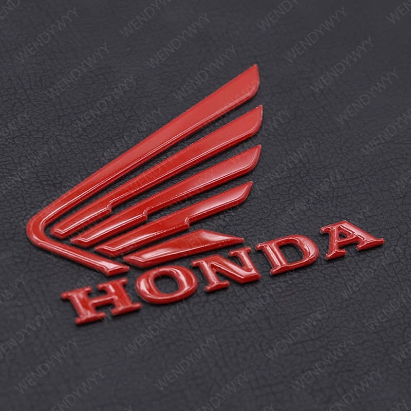 สติกเกอร์โลโก้พลาสติก 3D 3M สําหรับติดตกแต่งรถจักรยานยนต์ Honda Wings รูปที่ 3