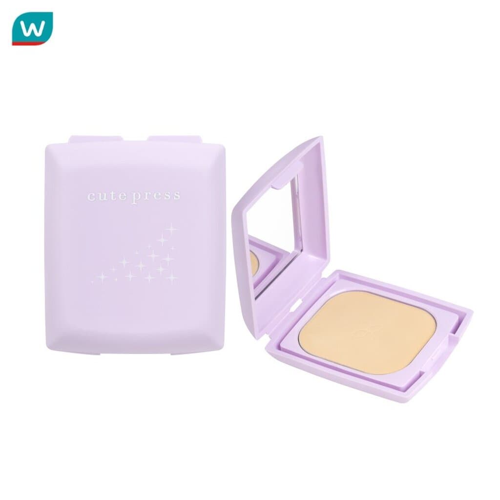 Cute Press คิวท์เพรส อิเวอรี่ รีทัช ออยล์ คอนโทรล ฟาวเดชั่น พาวเดอร์ SPF30 PA+++ 5ก. N2 รูปที่ 1