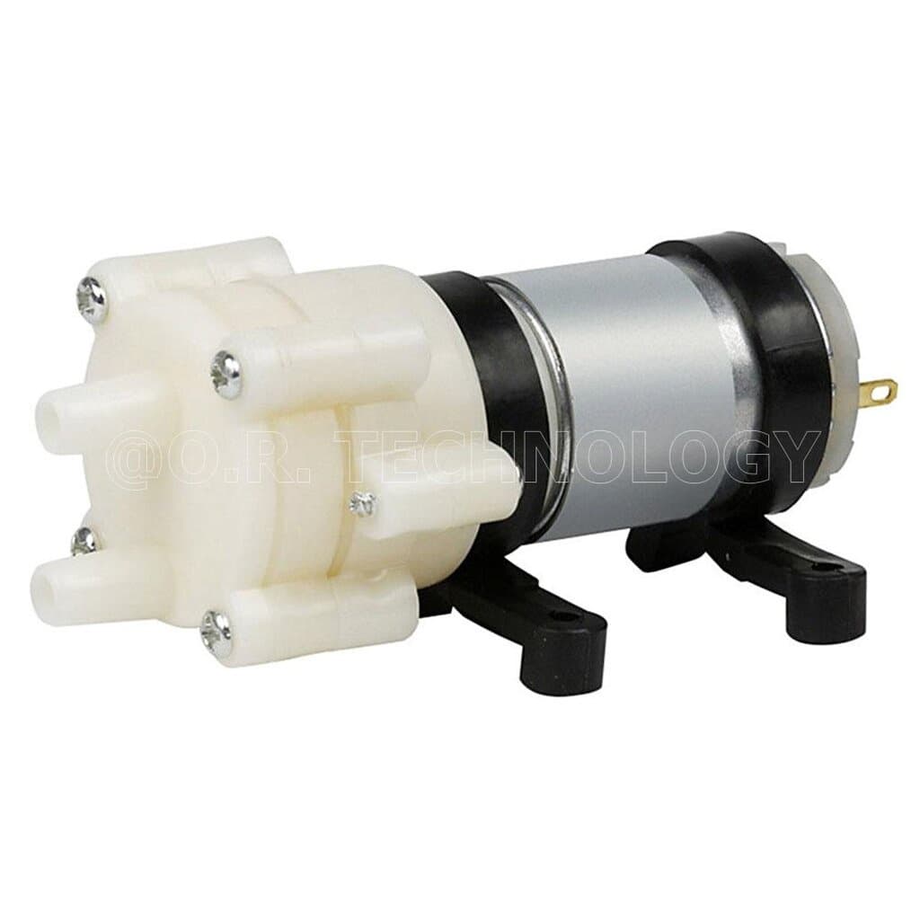 AC152 ปั้มน้ำ MINI Aquarium water Pump R385 6-12VDC รูปที่ 2