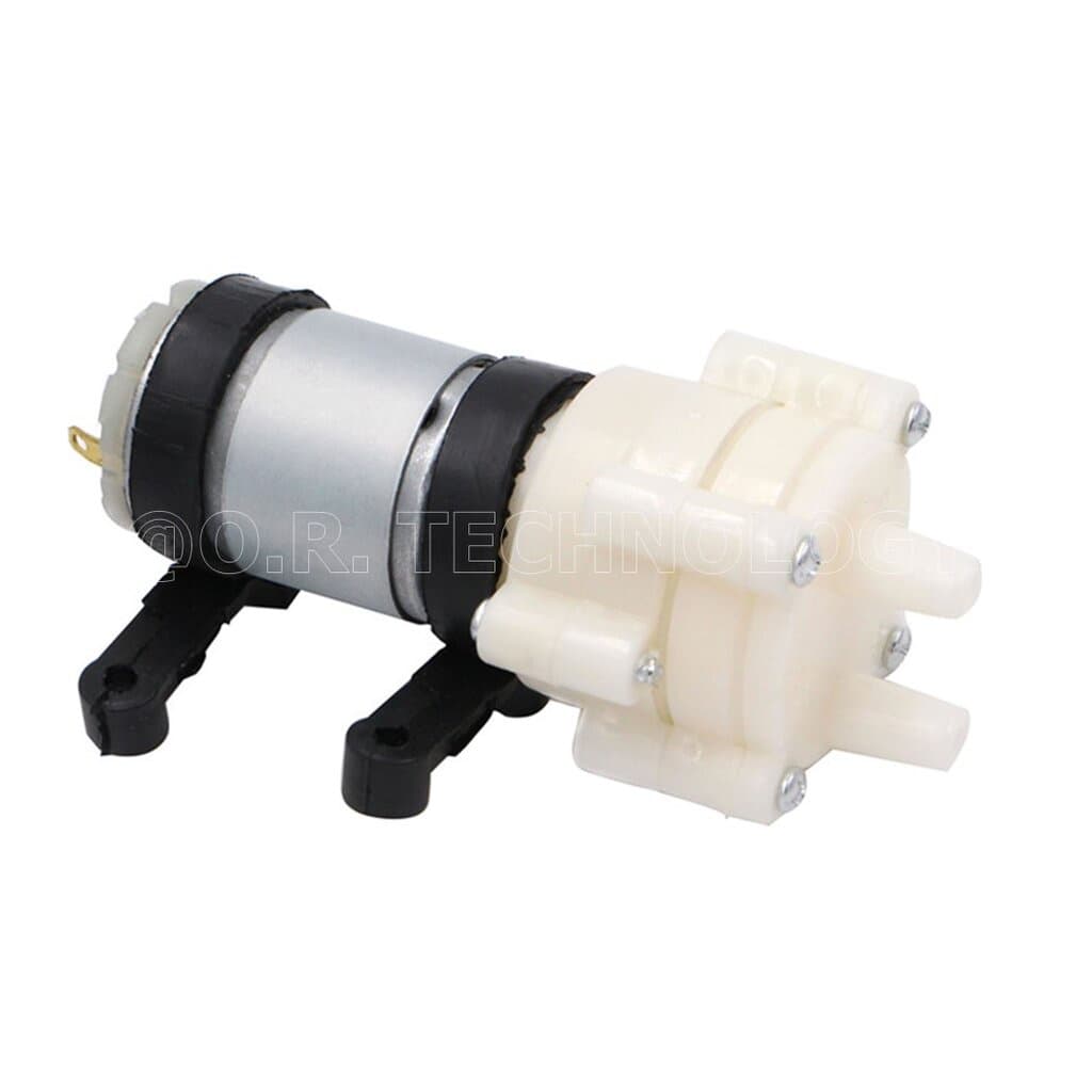 AC152 ปั้มน้ำ MINI Aquarium water Pump R385 6-12VDC รูปที่ 3