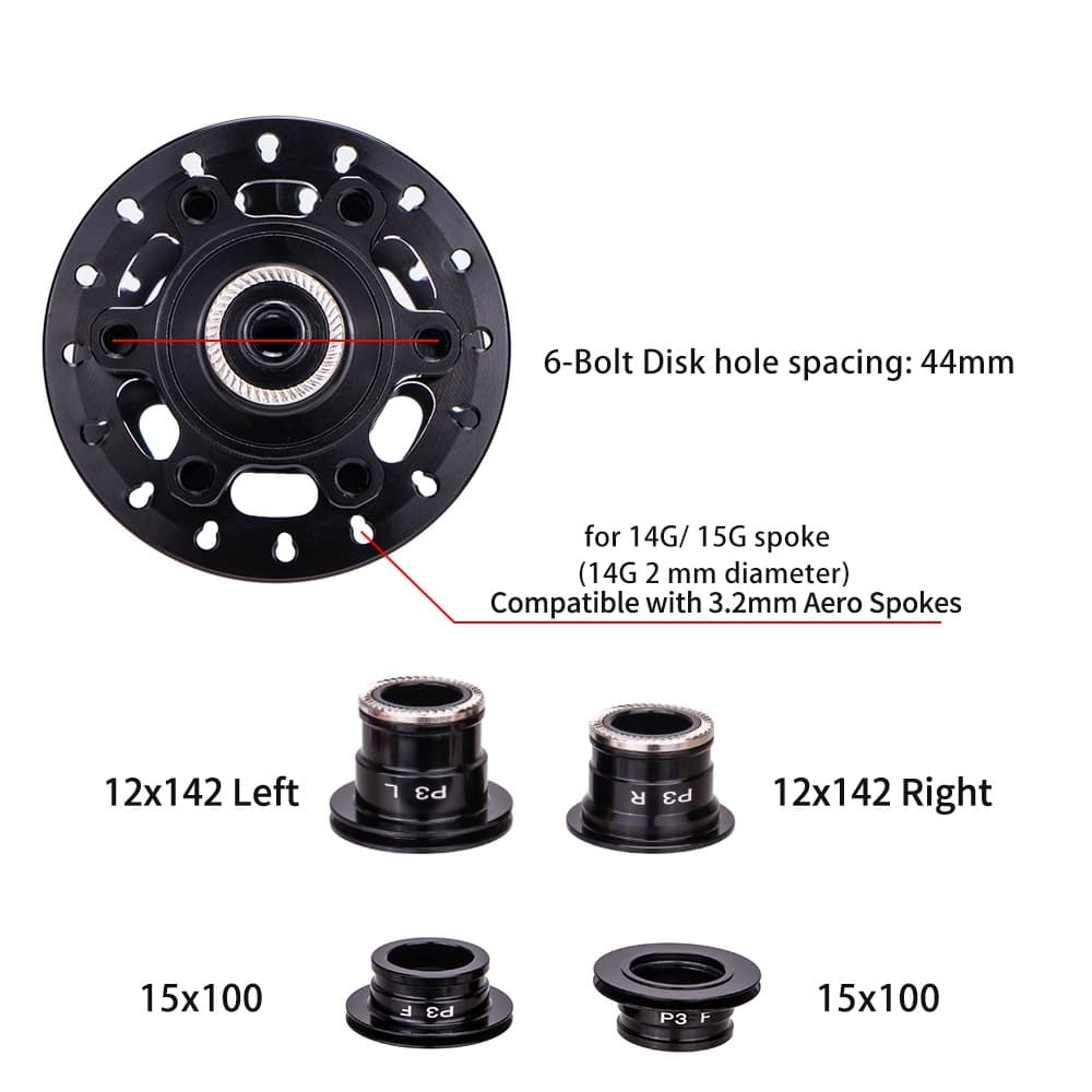 Ztto ฮับดิสก์เบรกจักรยาน 6 ขา 32 รู XD HG MS Thru Axle 12x142 15x100 32H Maza QR 10x135 9x100 มม. DR290 รูปที่ 4