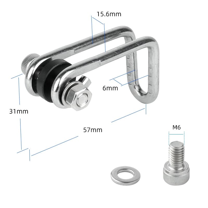 ขาตั้งไฟหน้ารถจักรยาน สําหรับ Gaciron Rockbros Enfitnix CatEye Trerk รูปที่ 2