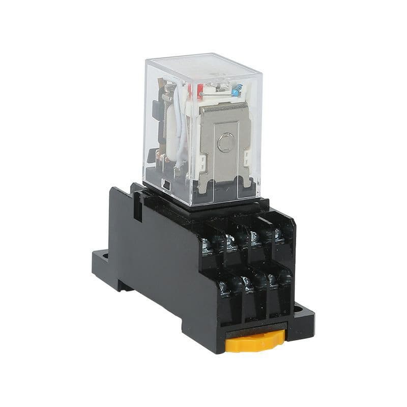 MY4 MY4N มีไฟ RELAY 12VDC , 12VAC, 24VDC,24VAC,110v, 220VAC +Socket i ร้านเราส่งทุกวัน รูปที่ 5