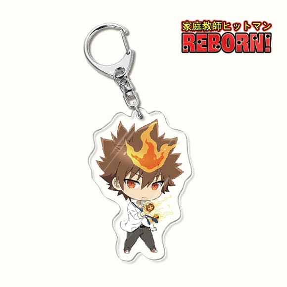 Hitman Reborn! พวงกุญแจอะคริลิค จี้การ์ตูนอนิเมะ อุปกรณ์เสริม รูปที่ 5
