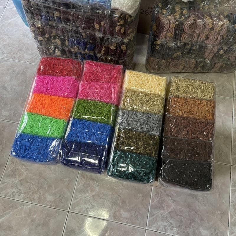ร่วมโค้ด ยางรัดผมสีดำ สีสัน คละสี 200กรัม/ 1 กิโลกรัม คุณภาพดี คุ้มค่าราคา ไม่กินผม ยางรัดผมเกาหลี ราคาประหยัด รูปที่ 6