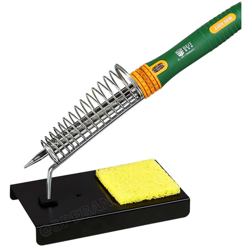 BST-216 แท่นวางหัวแร้ง Soldering Iron Stand ที่วางหัวแร้ง พร้อมฟองน้ำ IRON HOLD ที่หัวแร้ง Soldering Iron Stand แท่นว... รูปที่ 4