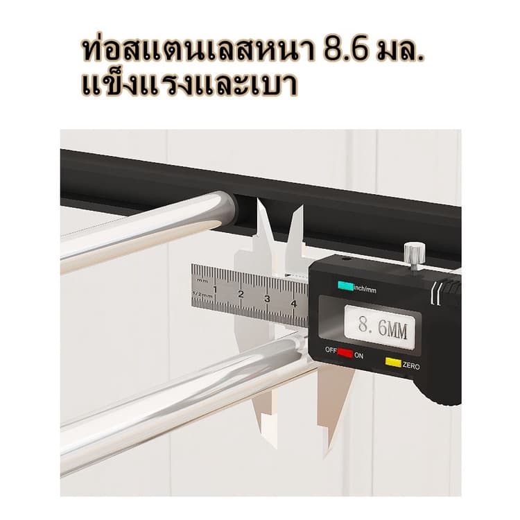 PINFU_SHOP ชั้นวางรองเท้าสแตนเลส 4 ชั้น ขนาดเล็ก ถอดประกอบง่าย ชั้นวางอเนกประสงค์ รูปที่ 3