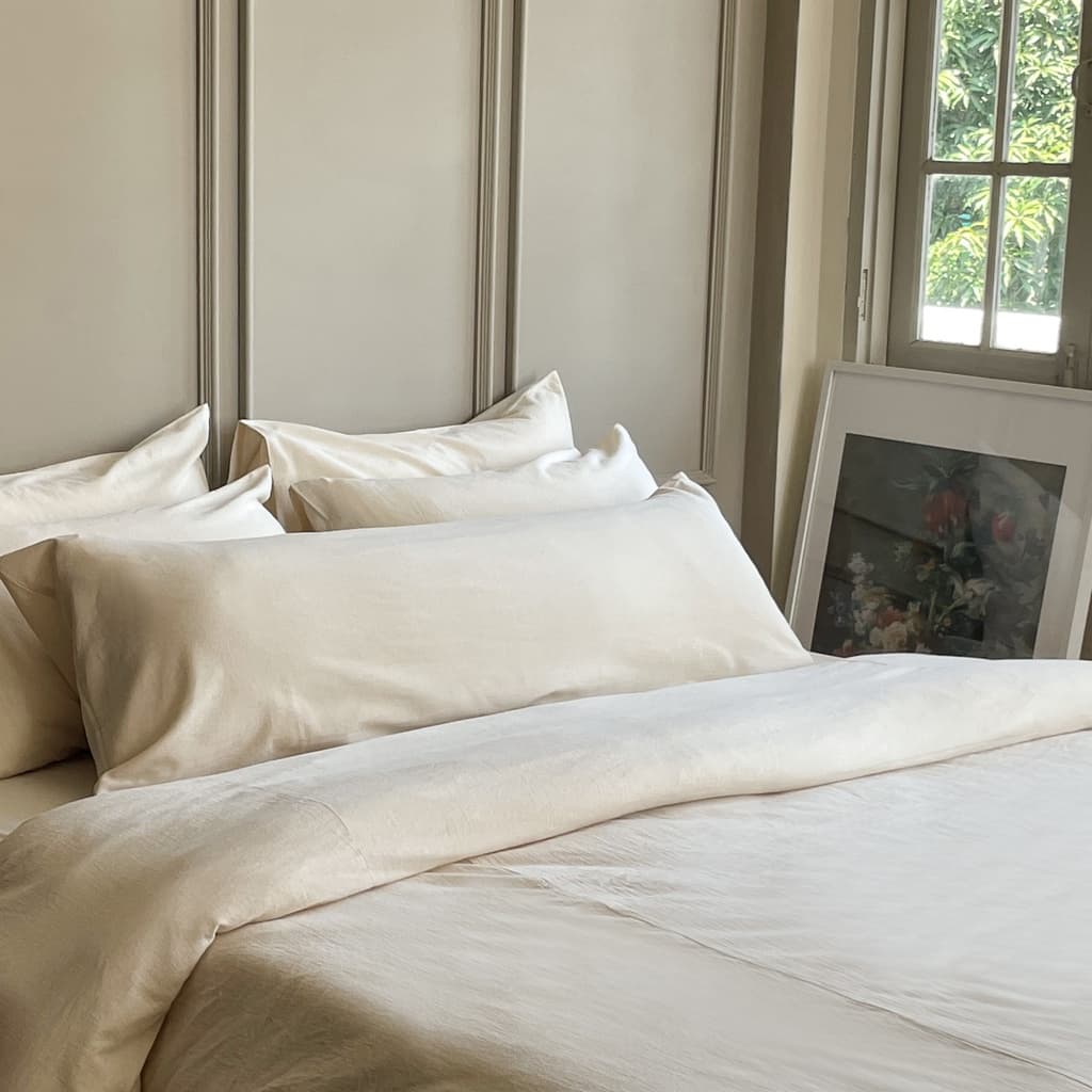 ปลอกหมอนบอดี้ Solstice Home สีพื้น ปลอกหมอนยาว ผ้าฝ้ายสไตล์ญี่ปุ่น - มินิมอล Body Pillowcase ทำจากผ้าฝ้าย 100% รูปที่ 2
