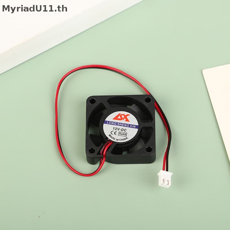 MyriadU 1PC 4010 5V 12V 24V 4CM CPU กราฟิกคอมพิวเตอร์โน้ตบุ๊คแล็ปท็อปพัดลมปิดเสียง รูปที่ 4