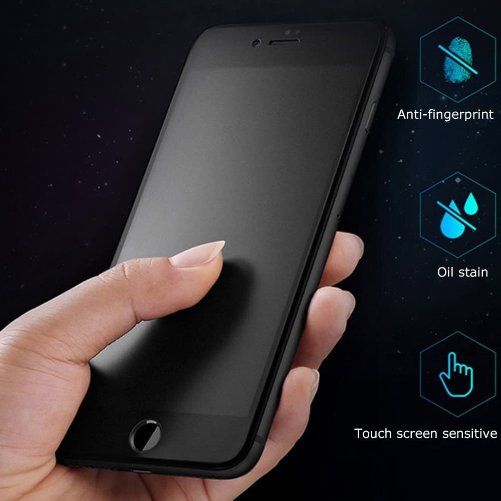 มีกันขอบ Anti-Spy ฟิล์มกระจก for iPhone 11 15 13 Pro Max 17 16 14 12 15 Pro Max Air XR 7 8 Plus XS Max 16 Plus 13 11 Pro รูปที่ 3