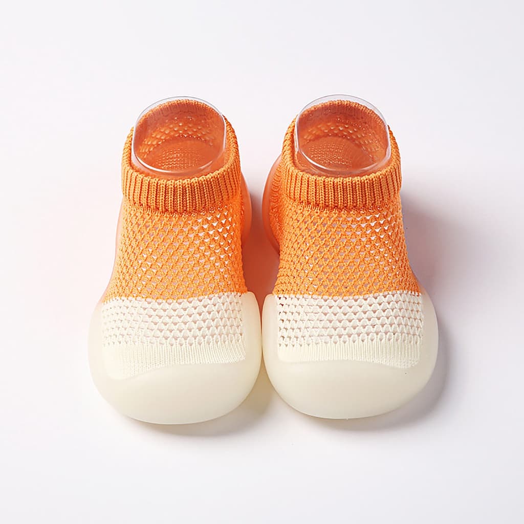 รองเท้าเด็กหัดเดิน รองเท้าเด็ก ตาข่าย พื้นยาง รุ่นระบายอากาศได้ดี Size 11.5-13.5 cm รูปที่ 5