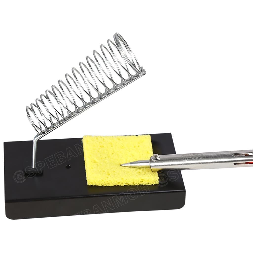 BST-216 แท่นวางหัวแร้ง Soldering Iron Stand ที่วางหัวแร้ง พร้อมฟองน้ำ IRON HOLD ที่หัวแร้ง Soldering Iron Stand แท่นว... รูปที่ 6