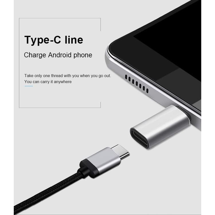 GOOJODOQ อะแดปเตอร์ชาร์จOTG Type-c 3.0 สำหรับ Iphone MacBook Phone หัวเชื่อมต่อ / หลากสี รูปที่ 6