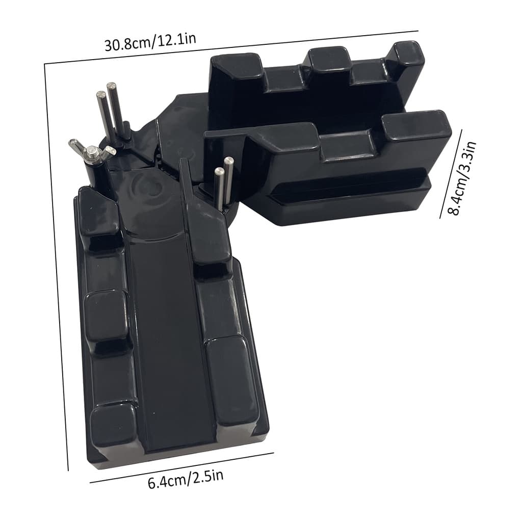 แคลมป์จับมุมเอียง สําหรับงานไม้ แคลมป์วัดมุมไม้ เครื่องมือตัดมุม 2-In-1 Mitre Measuring Cutting Tool Corner Clamp Wood Angle Clamps รูปที่ 8