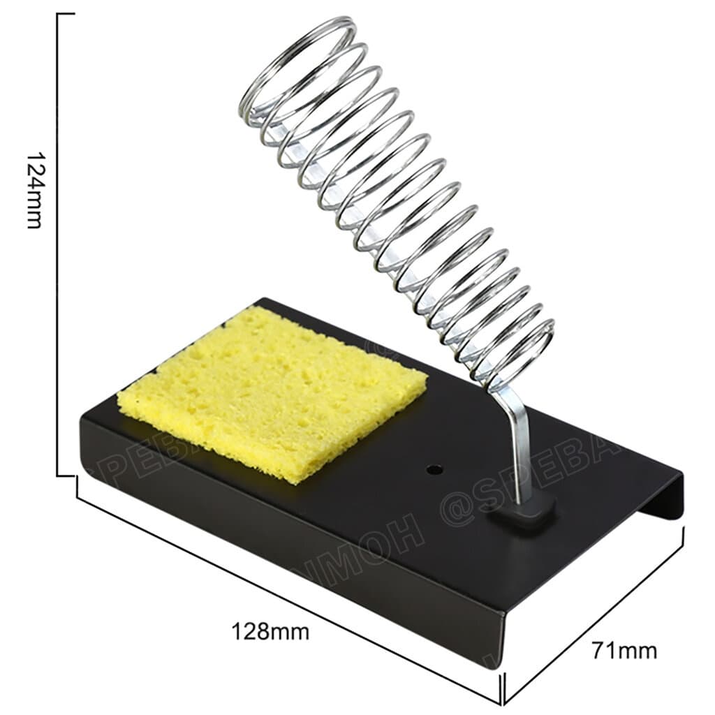 BST-216 แท่นวางหัวแร้ง Soldering Iron Stand ที่วางหัวแร้ง พร้อมฟองน้ำ IRON HOLD ที่หัวแร้ง Soldering Iron Stand แท่นว... รูปที่ 5