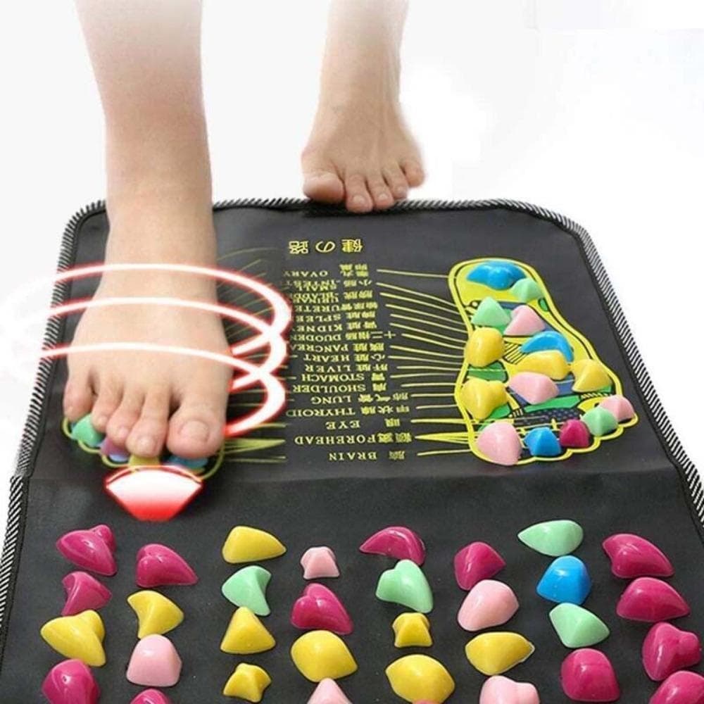 Seyawson แผ่นนวดบําบัด Acupoint Mat ขาผ่อนคลายนวดเท้า รูปที่ 9