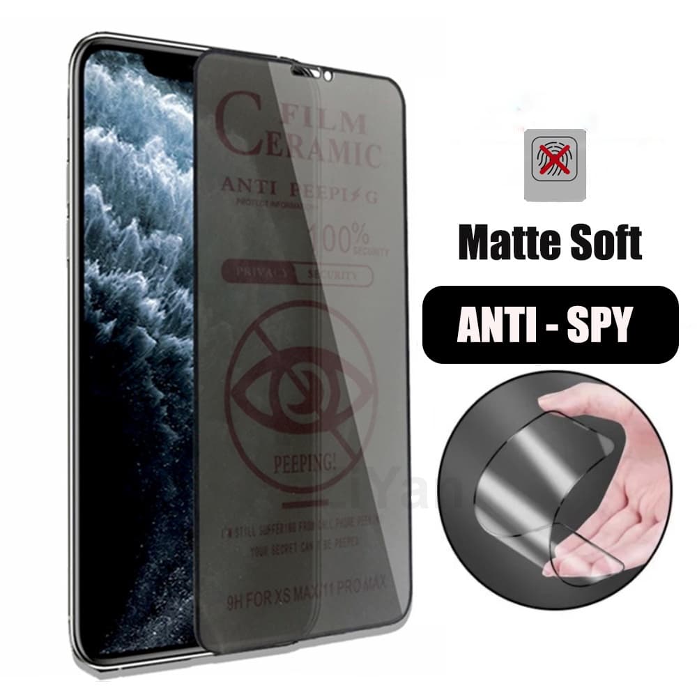 Oppo A3 A3X กระจกนิรภัยความเป็นส่วนตัว OPPO A60 A80 A3 Pro ป้องกันหน้าจอ + กระจกเลนส์กล้อง + ฟิล์มด้านหลัง รูปที่ 7