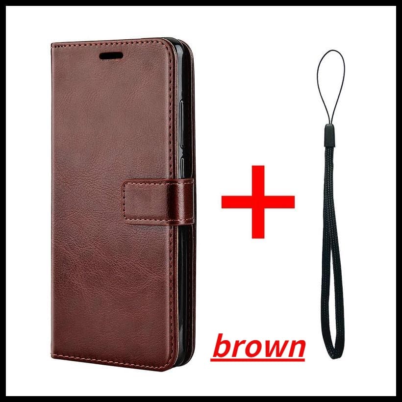 เคส vivo y11 y12 y12i y15 y17 1901 1902 1903 1904 1906 กระเป๋าสตางค์หนังศูนย์พร้อมเชือกฟรีและฝาครอบกระเป๋าสตางค์แบบพับกันกระแทก รูปที่ 6