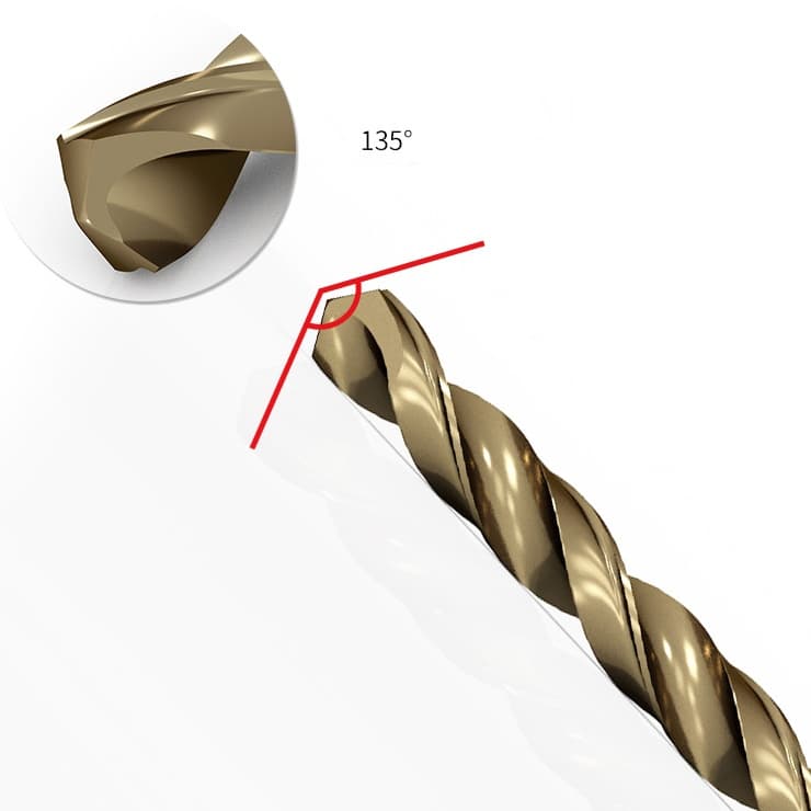 OPP ดอกสว่านโคบอลต์ HSS Co5 M35 ขนาด 1.0-5.9 mm สำหรับเจาะสแตนเลส เจาะเหล็ก รูปที่ 8