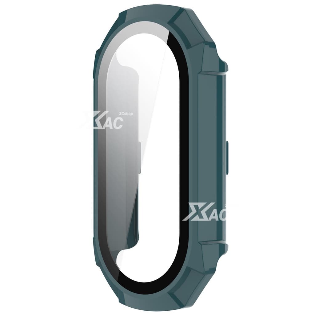 แก้ว + เคสสําหรับ Xiaomi Mi Band 10/9/8 Accessoroy PC All-around กันชนฝาครอบป้องกันสําหรับ Xiaomi Band 8 7 6 5 4 อุปกรณ์เสริม รูปที่ 9