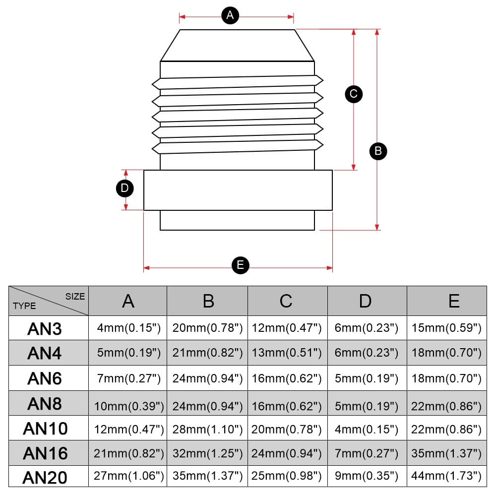 สแตนเลส ,AN6 AN8 AN10 AN12 AN16 AN20 ชาย Billet สแตนเลสตรงชาย WELD FITTING อะแดปเตอร์เชื่อม Bung Nitrus ท่อ FITTING รูปที่ 2
